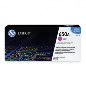 Картридж лазерный HP (CE273A) Color LaserJet Enterprise CP5525, №650A, пурпурный, оригинальный, ресурс 15000 страниц