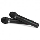 Микрофоны SVEN MK-715 набор, беспроводные, радиус действия до 30 м, черные, SV-020064